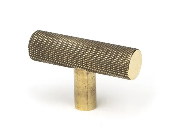 From The Anvil Aged Brass Brompton T-Bar