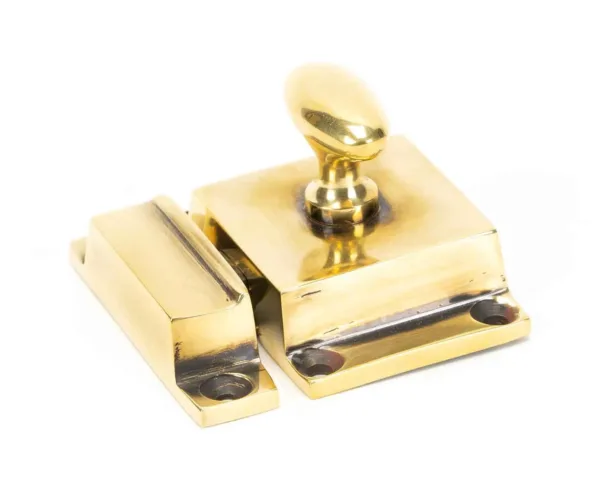 From The Anvil Aged Brass Cabinet Latch