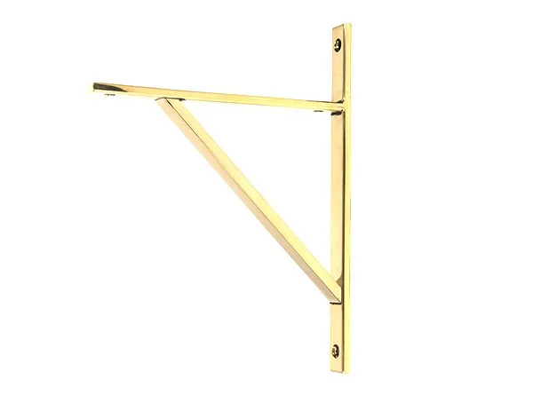 From The Anvil Aged Brass Chalfont Shelf Bracket 260mm x 200mm