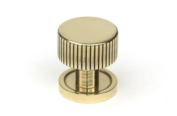 From The Anvil Aged Brass Judd Cabinet Knob 25mm (Plain)