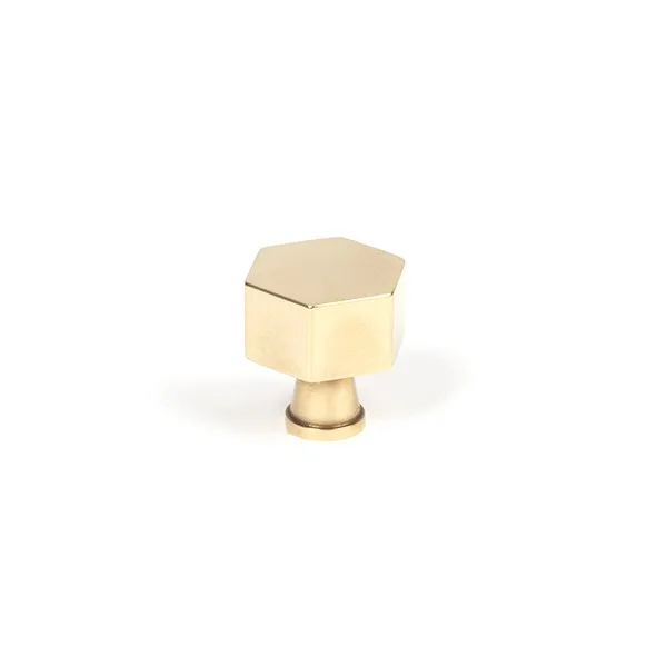 From The Anvil Aged Brass Kahlo Cabinet Knob 25mm