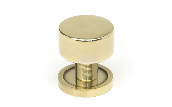 From The Anvil Aged Brass Kelso Cabinet Knob 25mm (Plain)