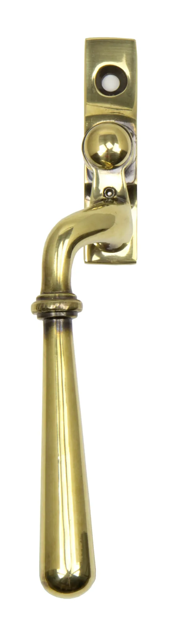 From The Anvil Aged Brass Newbury Espag Fastener Left Hand