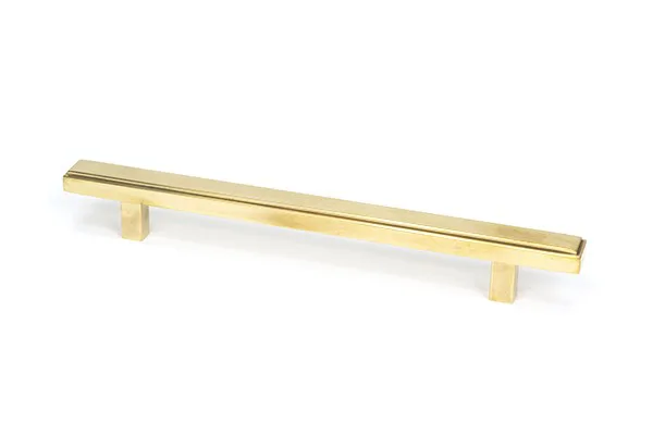 From The Anvil Aged Brass Scully Pull Handle Medium