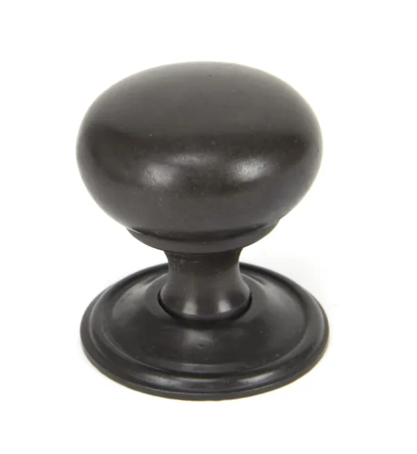 From The Anvil Aged Bronze 38mm Mushroom Cabinet Knob