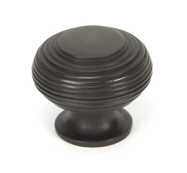 From The Anvil Aged Bronze 40mm Beehive Cabinet Knob