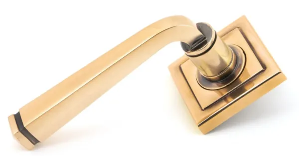 From The Anvil Avon Lever On Square Rose Polished Bronze