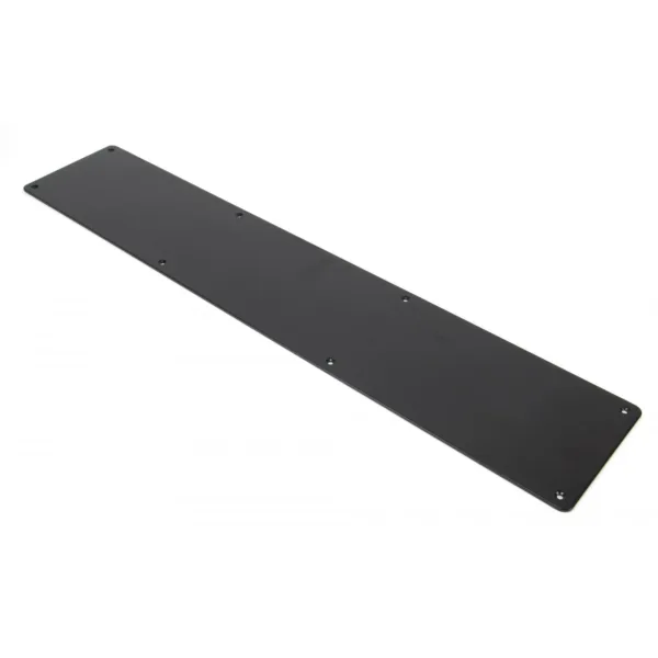 From The Anvil Black 700mm x 150mm Kick Plate