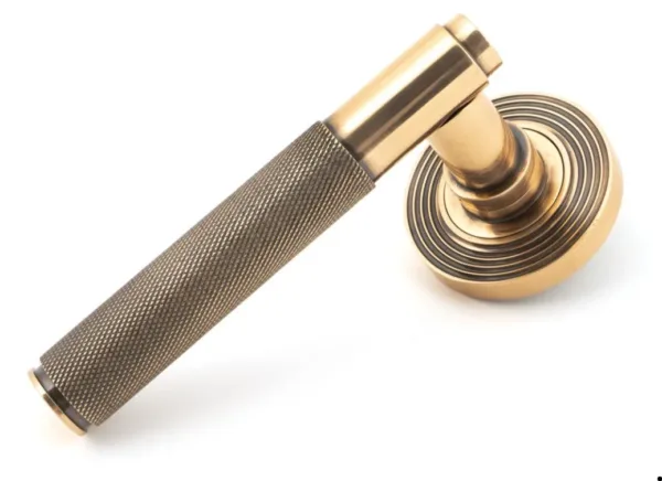 From The Anvil Brompton Unsprung Lever On Beehive Round Rose Polished Bronze