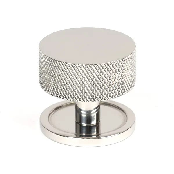 From The Anvil Marine Grade 316 Polished Stainless Steel Brompton Cabinet Knob 38mm (Plain)