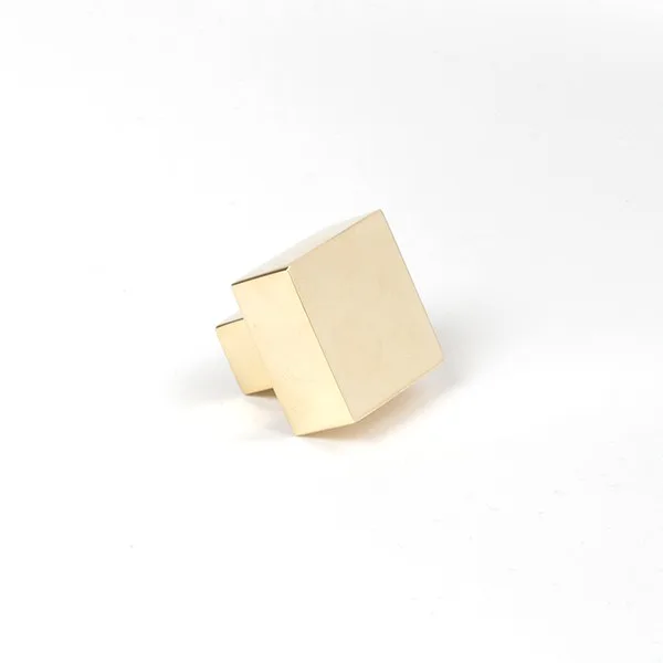 From The Anvil Polished Brass Albers Cabinet Knob 25mm