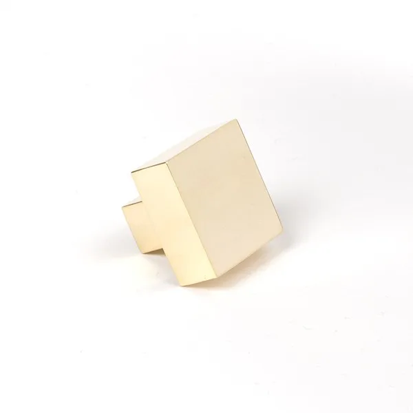 From The Anvil Polished Brass Albers Cabinet Knob 30mm