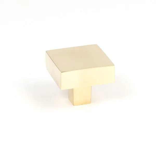 From The Anvil Polished Brass Albers Cabinet Knob 35mm