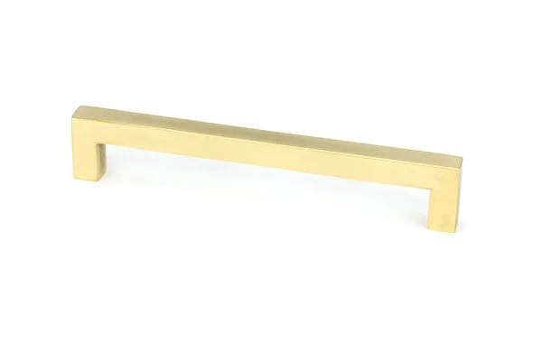 From The Anvil Polished Brass Albers Pull Handle Medium