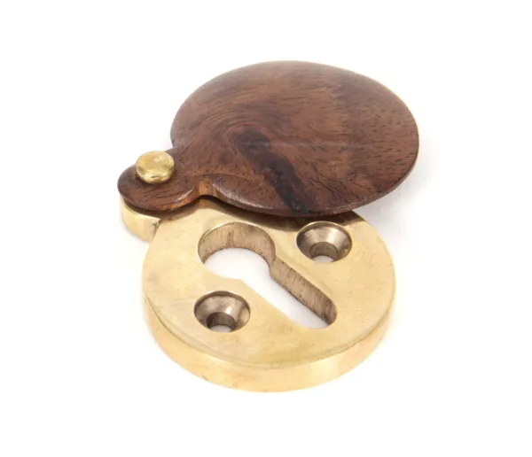 From The Anvil Rosewood Round 30mm Escutcheon