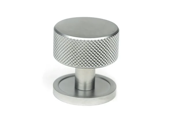 From The Anvil Satin Chrome Brompton Cabinet Knob 32mm (Plain)