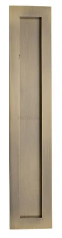 Heritage Brass 300mm x 58mm Rectangular Flush Pull Antique Brass