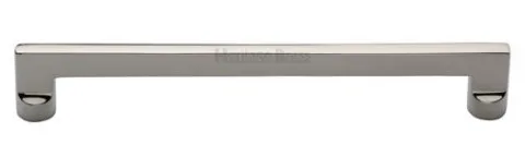 Heritage Brass Apollo Cabinet Pull Handle 256mm CTC Polished Nickel