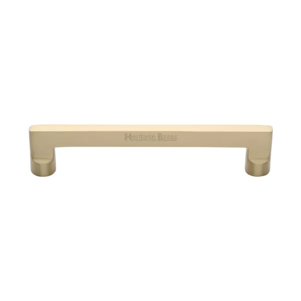 Heritage Brass Cabinet Pull Apollo Design 160mm CTC Satin Brass Finish