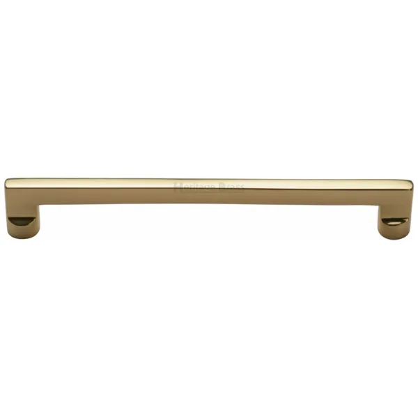 Heritage Brass Cabinet Pull Apollo Design 203mm CTC Polished Brass Finish