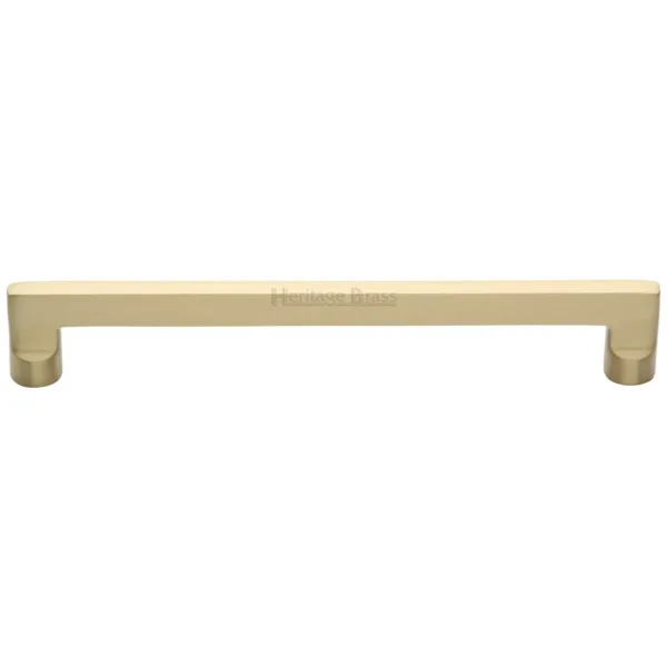 Heritage Brass Cabinet Pull Apollo Design 203mm CTC Satin Brass Finish