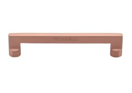 Heritage Brass Cabinet Pull Apollo Design 203mm CTC Satin Rose Gold Finish