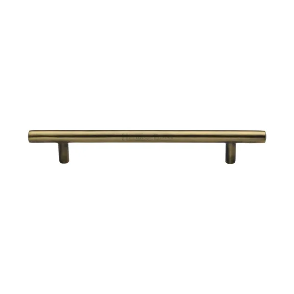 Heritage Brass Cabinet Pull Bar Design 160mm CTC Antique Brass Finish