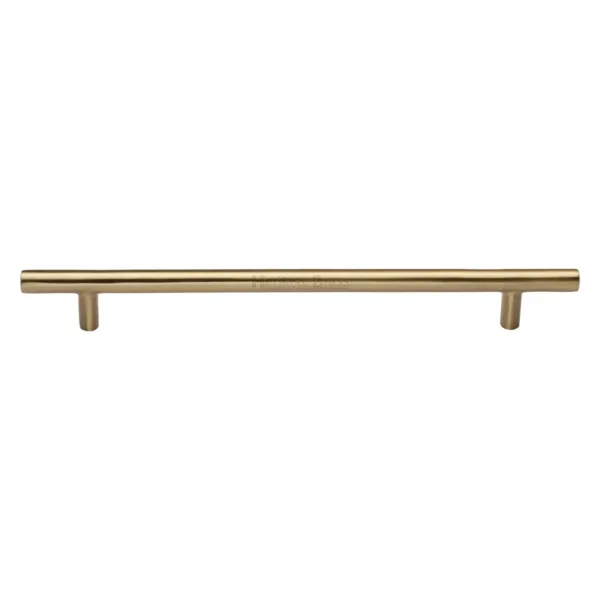 Heritage Brass Cabinet Pull Bar Design 203mm CTC Satin Brass Finish