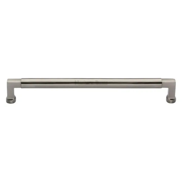 Heritage Brass Cabinet Pull Bauhaus Design 254mm CTC Satin Nickel Finish