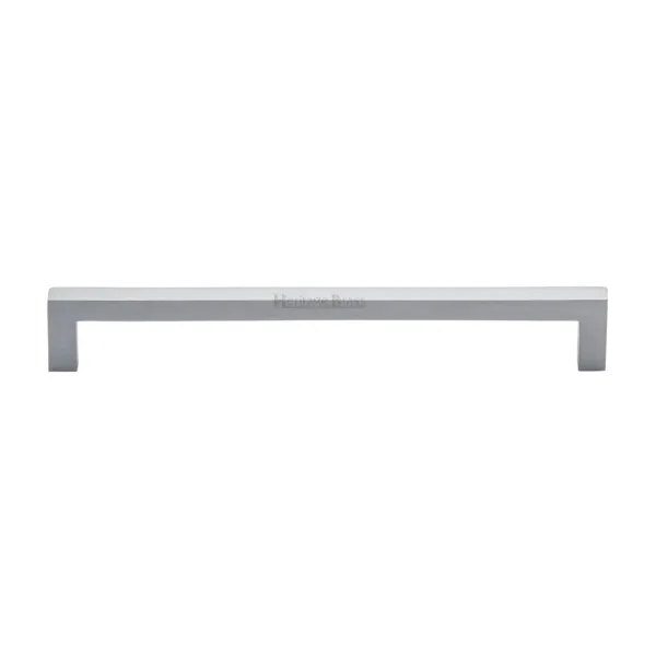 Heritage Brass Cabinet Pull City Design 192mm CTC Satin Chrome Finish