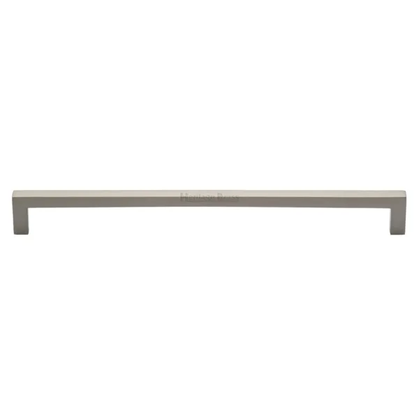 Heritage Brass Cabinet Pull City Design 256mm CTC Satin Nickel Finish