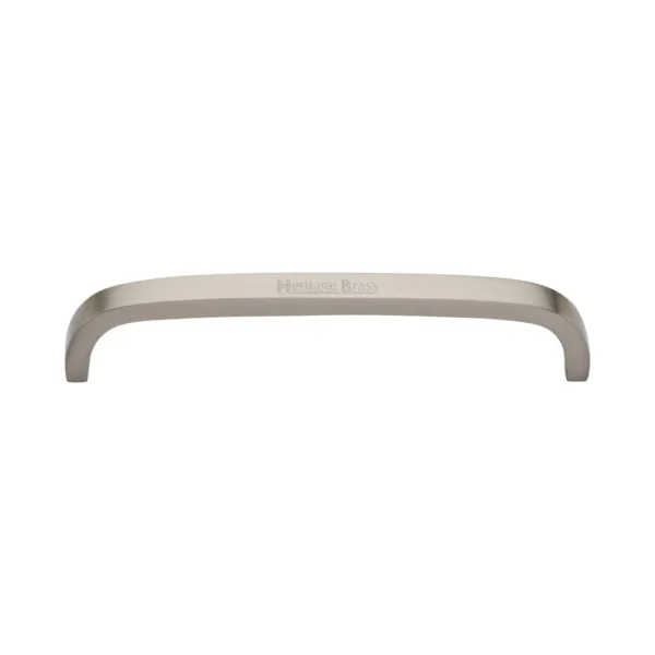 Heritage Brass Cabinet Pull D Shaped 152mm CTC Satin Nickel Finish