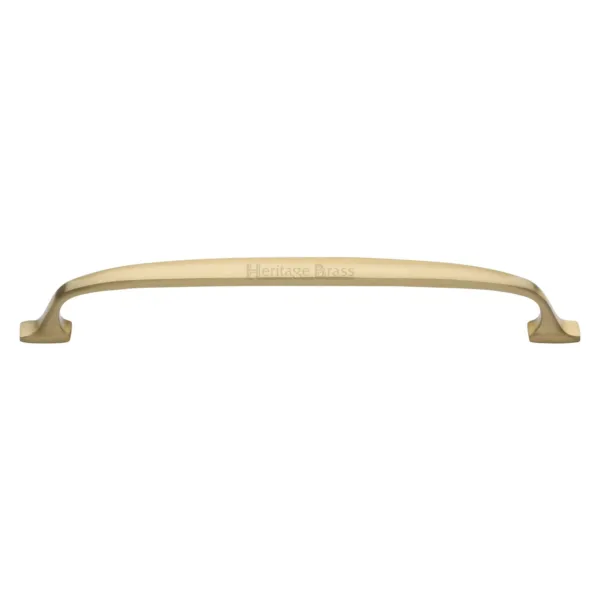 Heritage Brass Cabinet Pull Durham Design 203mm CTC Satin Brass Finish