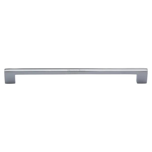 Heritage Brass Cabinet Pull Metro Design 256mm CTC Polished Chrome Finish