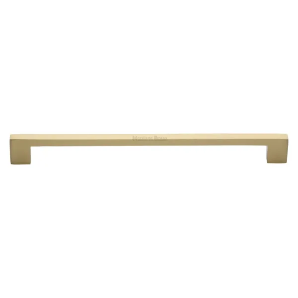 Heritage Brass Cabinet Pull Metro Design 256mm CTC Satin Brass Finish