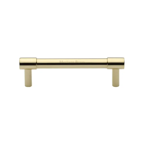 Heritage Brass Cabinet Pull Phoenix Design 96mm CTC Polished Brass finish