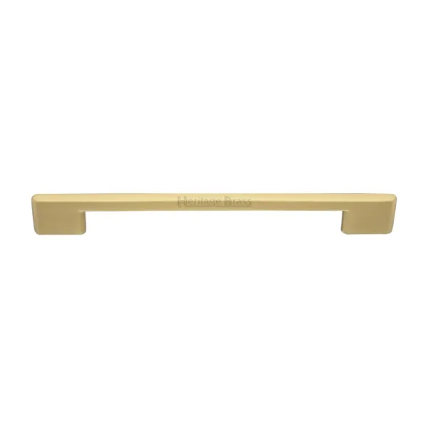 Heritage Brass Cabinet Pull Victorian Design 192mm CTC Satin Brass finish