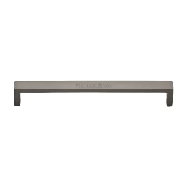 Heritage Brass Cabinet Pull Wide Metro Design 192mm CTC Matt Bronze Finish