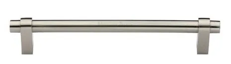 Heritage Brass Industrial Cabinet Pull Handle 192mm CTC Satin Nickel