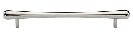 Heritage Brass Raindrop Cabinet Pull Handle 256mm CTC Polished Nickel