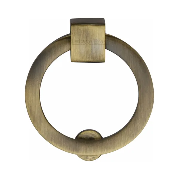 Heritage Brass Round Drop Pull Antique Brass finish