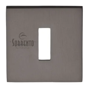 Heritage Brass Square Keyhole Escutcheon Venetian Bronze