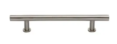 Heritage Brass T-Bar Cabinet Pull Handle 101mm CTC Satin Nickel