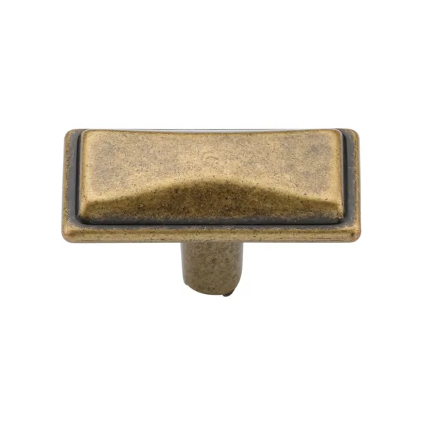 Luca Cabinet Knob 045mm Distressed Brass finish