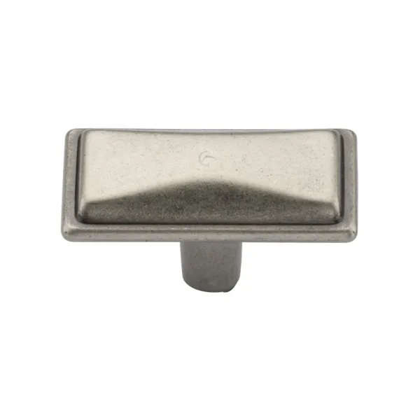 Luca Cabinet Knob 045mm Distressed Pewter finish