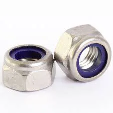 M10 Nyloc Hex Nut Zinc Plated