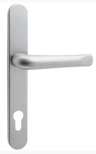 Mila Supa Stainless Steel Multipoint Door Handle 92mm Centres Satin