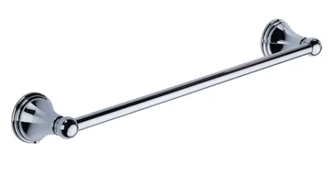 M.Marcus Cambridge 450mm Wall Mounted Towel Bar Rail Polished Chrome