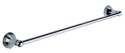 M.Marcus Cambridge 600mm Wall Mounted Towel Bar Rail Polished Chrome