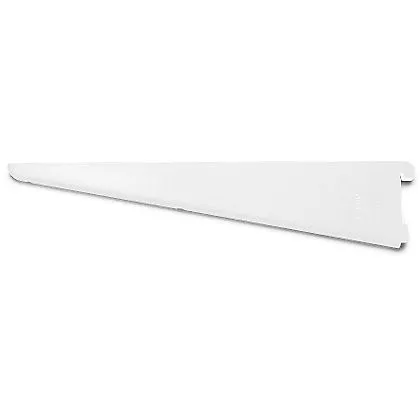 120mm Twin Slot Shelving Bracket White